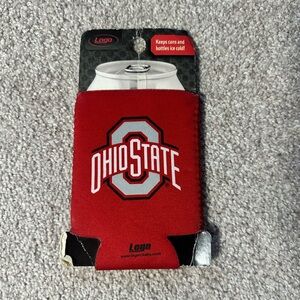 Ohio State Red Can Cooler Koozie new unused